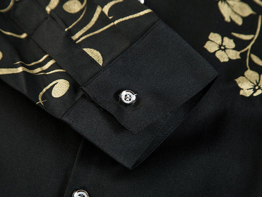 Camisa Slim Fit Coreana de Manga Larga para Hombre - Image 17