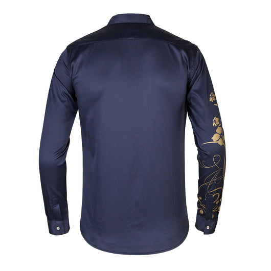 Camisa Slim Fit Coreana de Manga Larga para Hombre - Image 30