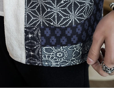 Chaqueta Cardigan Hanfu Étnico Retro - Camisa Suelta de Algodón para Hombre - Image 23