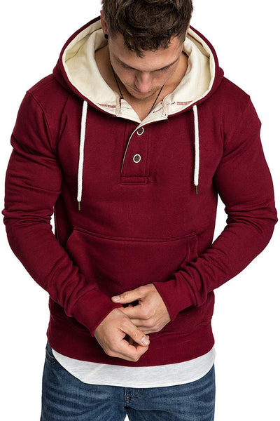 Sudadera Polar con Capucha y Detalles de Botones - Image 12