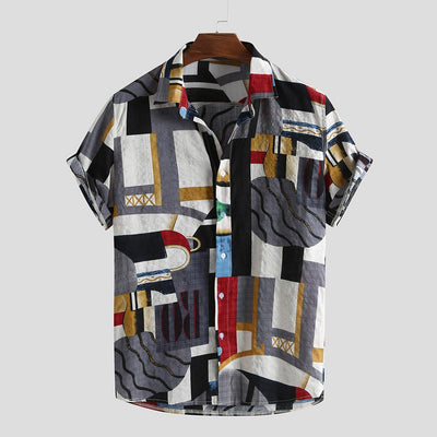 Blusa Hawaiana Manga Corta - Image 9