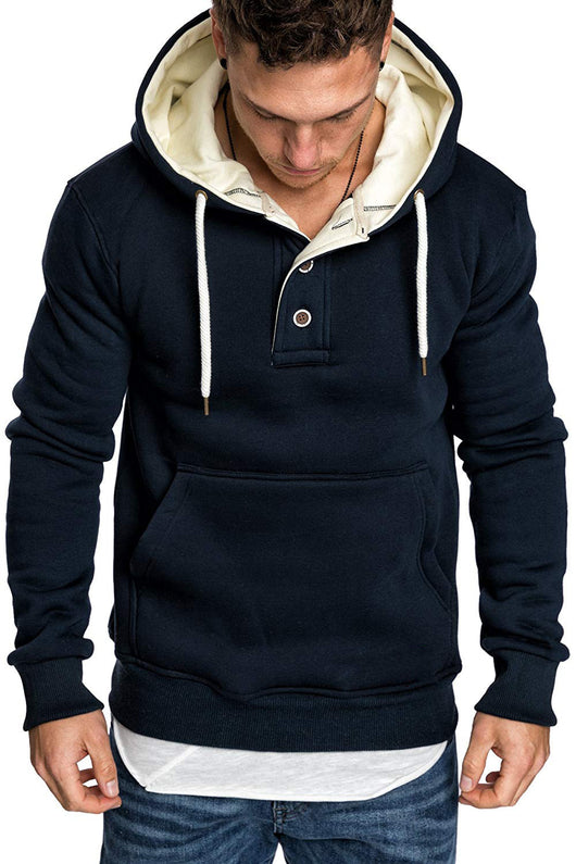 Sudadera Polar con Capucha y Detalles de Botones - Image 15