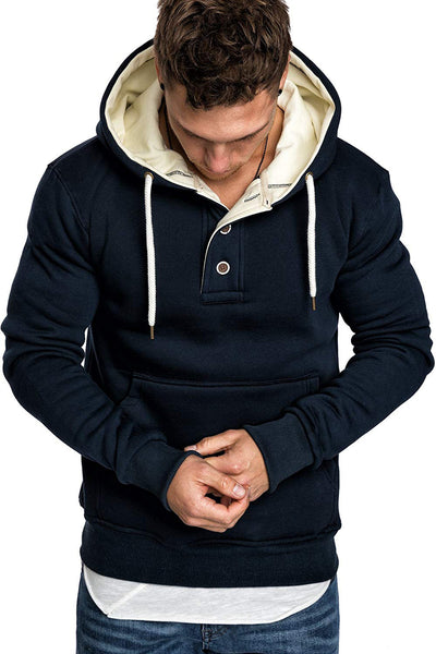Sudadera Polar con Capucha y Detalles de Botones - Image 16
