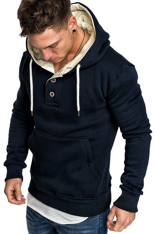 Sudadera Polar con Capucha y Detalles de Botones - Image 17