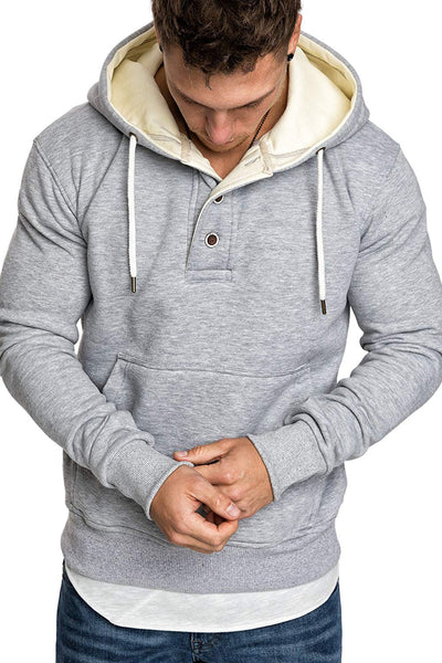 Sudadera Polar con Capucha y Detalles de Botones - Image 20