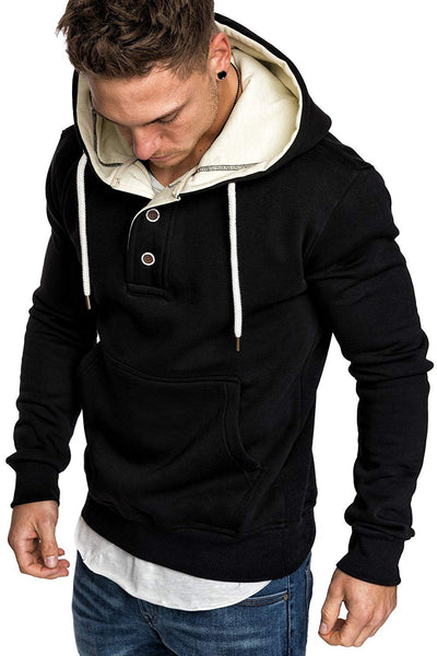 Sudadera Polar con Capucha y Detalles de Botones - Image 25