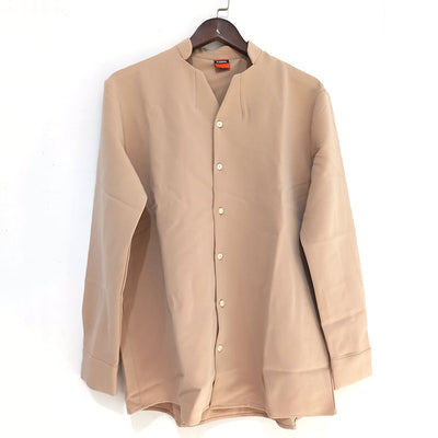 Camisa Slim Fit con Cuello Mao - Manga Larga Elegante para Hombre - Image 7