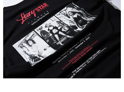 Camiseta Hip-Hop con Estampado de Belleza para Hombre - Image 15