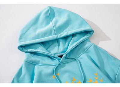 Sudadera Hip Hop Rainbow con Estampado Mariposa - Hoodie Streetwear Casual Unisex - Image 13