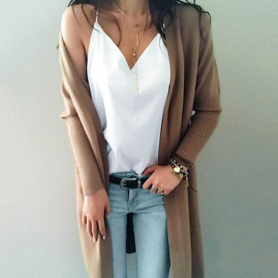 Cardigan Tejido Ins - Elegancia Casual Versátil - Image 12