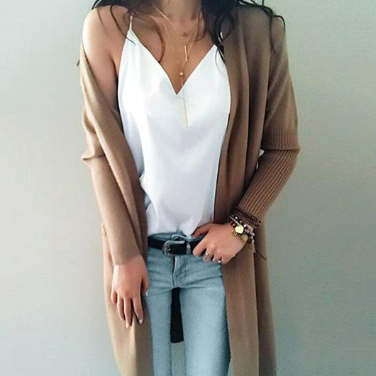 Cardigan Tejido Ins - Elegancia Casual Versátil - Image 12
