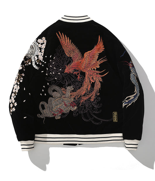 Chaqueta Acolchada de Algodón Invierno con Bordado Estilo Chino - Image 7