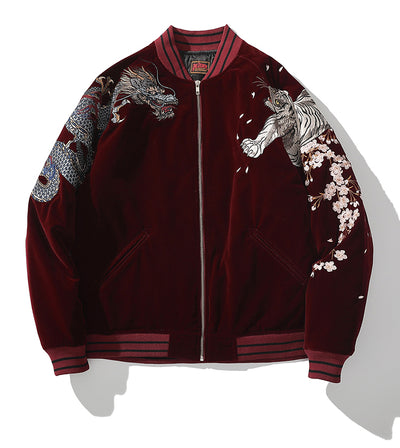 Chaqueta Acolchada de Algodón Invierno con Bordado Estilo Chino - Image 8