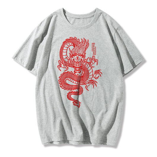 Playera Estampada Qinglong de Manga Corta - Image 15