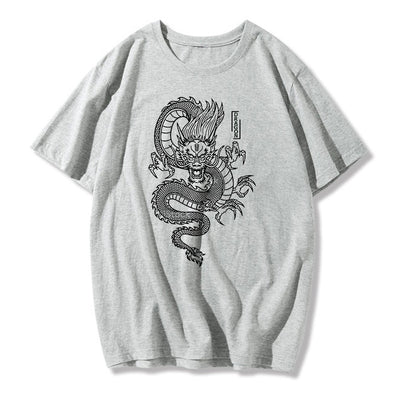 Playera Estampada Qinglong de Manga Corta - Image 16