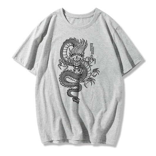 Playera Estampada Qinglong de Manga Corta - Image 16