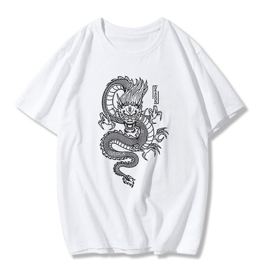 Playera Estampada Qinglong de Manga Corta - Image 19