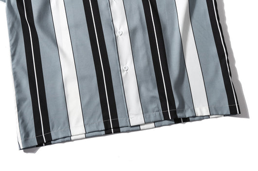 Camisa Casual de Rayas para Joven - Manga Corta - Image 21