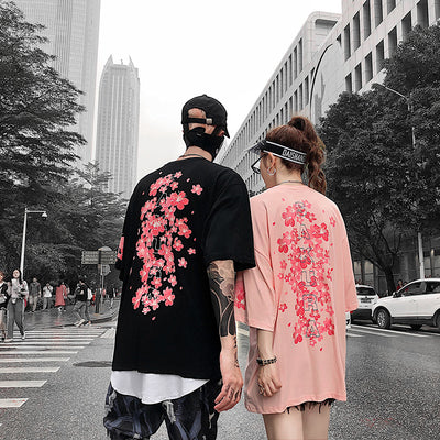 Playera Sakura para Pareja - Verano Fresco y Cómodo - Image 6