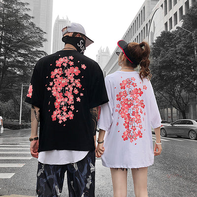 Playera Sakura para Pareja - Verano Fresco y Cómodo - Image 9