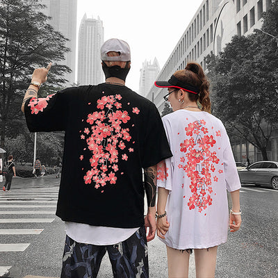 Playera Sakura para Pareja - Verano Fresco y Cómodo - Image 11