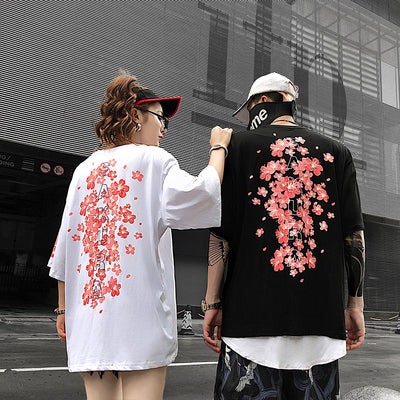 Playera Sakura para Pareja - Verano Fresco y Cómodo - Image 13