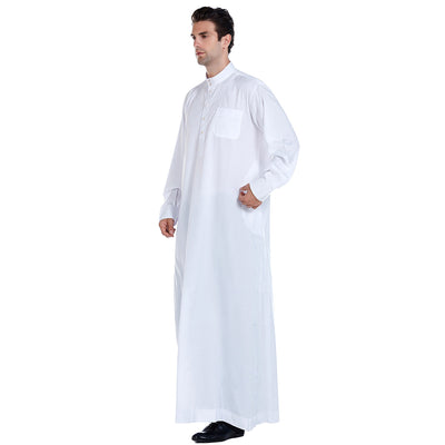 Bata para Hombre con Cuello de Pie - Image 11