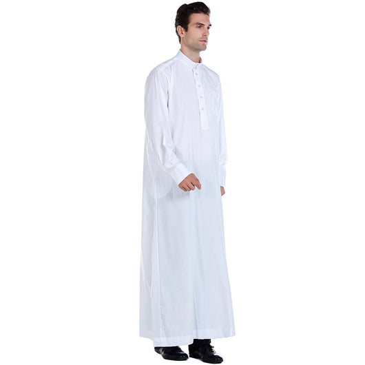 Bata para Hombre con Cuello de Pie - Image 12