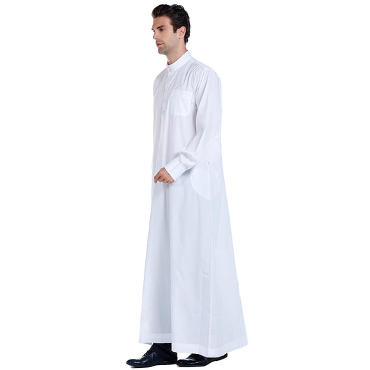 Bata para Hombre con Cuello de Pie - Image 13