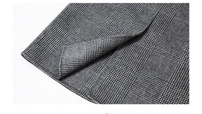 Abrigo de Lana Reversible Cuadros y Pata de Gallo para Hombre - Image 23