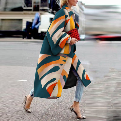 Cortavientos Estampado Oversize para Mujer - Image 5