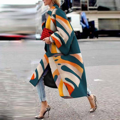 Cortavientos Estampado Oversize para Mujer - Image 6