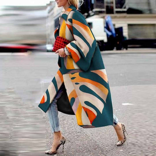 Cortavientos Estampado Oversize para Mujer - Image 6