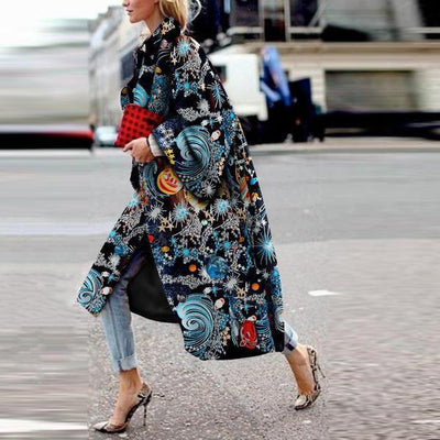 Cortavientos Estampado Oversize para Mujer - Image 8