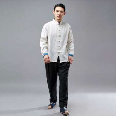 Blusa de Lino Tradicional - Camisa de Traje Regional - Image 7