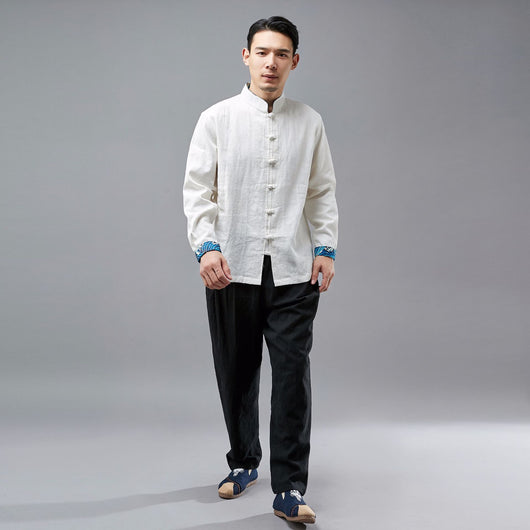 Blusa de Lino Tradicional - Camisa de Traje Regional - Image 7