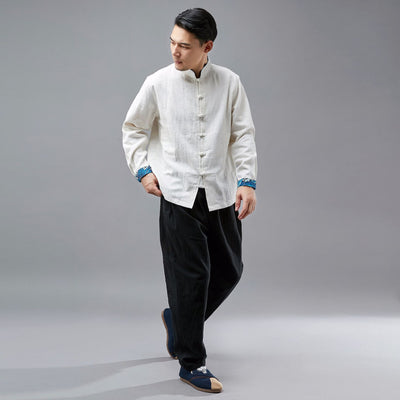 Blusa de Lino Tradicional - Camisa de Traje Regional - Image 8