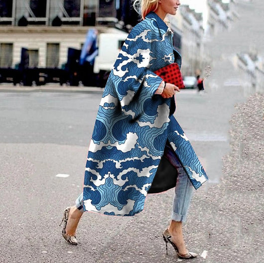 Cortavientos Estampado Oversize para Mujer - Image 19