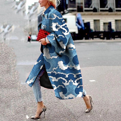 Cortavientos Estampado Oversize para Mujer - Image 20