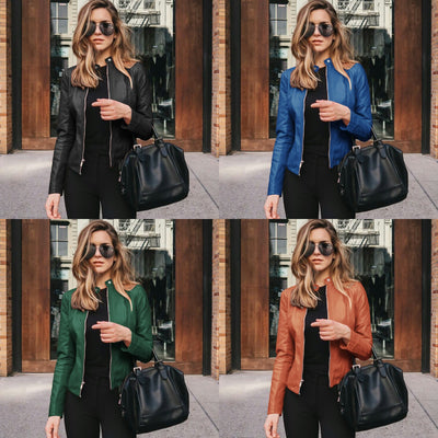 Blazer de Cuero PU para Mujer - Colección Otoño Invierno - Image 20
