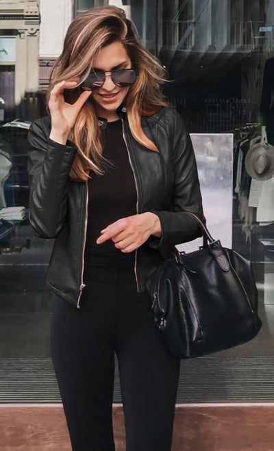 Blazer de Cuero PU para Mujer - Colección Otoño Invierno - Image 29