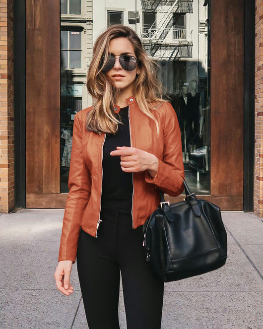 Blazer de Cuero PU para Mujer - Colección Otoño Invierno - Image 41