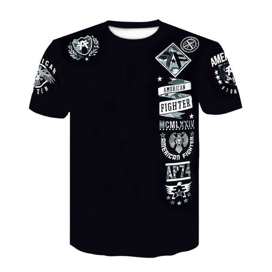 Playera Casual Harajuku Estampada Vintage para Hombre - Image 6