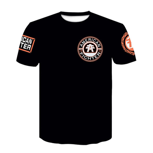 Playera Casual Harajuku Estampada Vintage para Hombre - Image 7