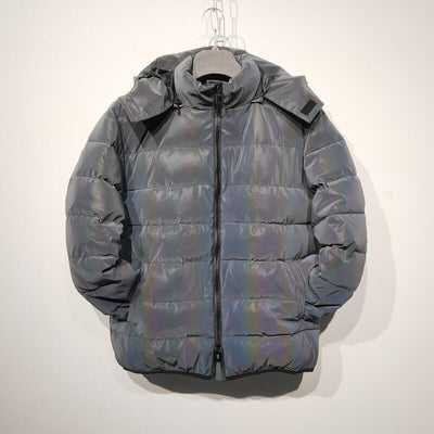 Chaqueta Invernal con Efecto Arcoíris Reflectante - Image 10