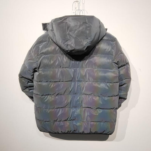 Chaqueta Invernal con Efecto Arcoíris Reflectante - Image 11