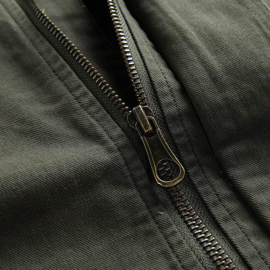Chaqueta de Trabajo Casual Talla Grande en Algodón Lavable para Hombre - Image 15