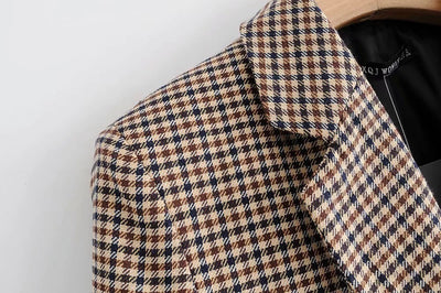Traje Cuadros Europeo Americano Premium - Image 9