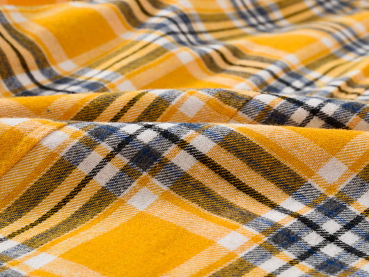 Camisa Cuadros Amarilla Holgada y Alargada para Uso Casual - Image 13