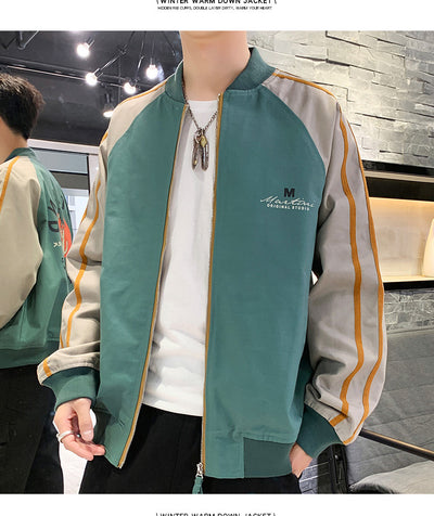 Chaqueta Bomber con Estampado de Buitre - Image 8